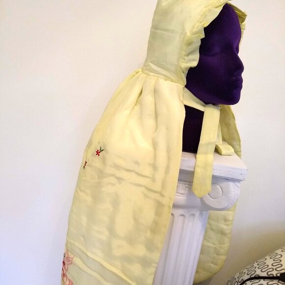 vintage 70s handmade hooded cape - Picture 3 of 13